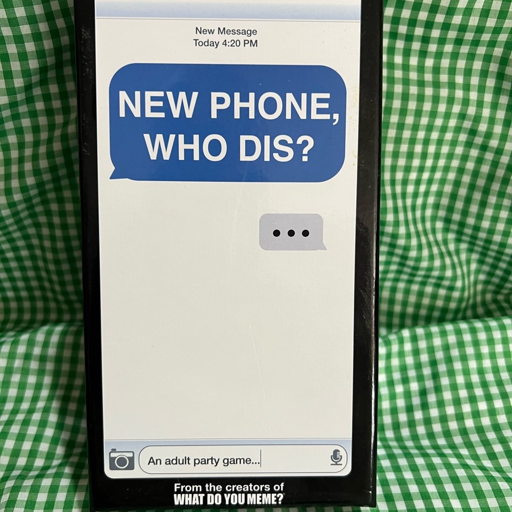 New Phone, Who Dis? Party Game
